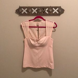 Victoria’s Secret pink eyelet too